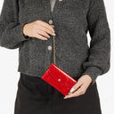 Louis Vuitton Pomme D'amour Monogram Vernis Envelope Flat Pouch