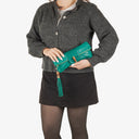 Gucci Lucy Bamboo Calfskin Folded Clutch