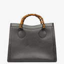 Gucci Vintage Diana Leather Bamboo Tote