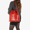 Louis Vuitton Noe Grande Red EPI Leather Shoulder Bag