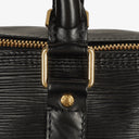 Louis Vuitton Keepall 45 Black EPI Leather Travel Bag