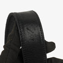 Chanel Black Leather CC Drawstring Shoulder Bag