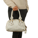 Chloe Paddington Satchel Bag White