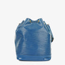 Bolso de Hombro Louis Vuitton Noe Grande GM de Cuero EPI Azul