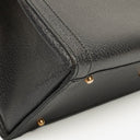 Gucci Vintage Diana Leather Bamboo Tote