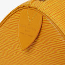 Louis Vuitton Speedy 25 Yellow EPI Leather Handbag