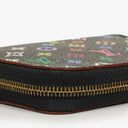 Louis Vuitton Black Takashi Murakami Zippy Coin Purse