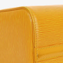 Louis Vuitton Speedy 25 Yellow EPI Leather Handbag