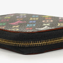 Louis Vuitton Black Takashi Murakami Zippy Coin Purse