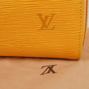 Louis Vuitton Speedy 25 Yellow EPI Leather Handbag