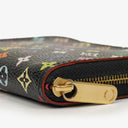 Louis Vuitton Black Takashi Murakami Zippy Coin Purse