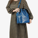 Bolso de Hombro Louis Vuitton Noe Grande GM de Cuero EPI Azul
