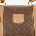 Celine Vintage Macadam Triomphe Brun Resväska