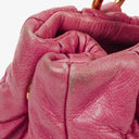 Miu Miu Matelasse Pink Leather Tote Bag