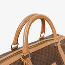 Celine Vintage Macadam Triomphe Brun Resväska