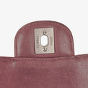 Chanel Pink East West Travel Line Chocolate Bar Flap Bag