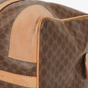 Celine Vintage Macadam Triomphe Brun Resväska