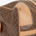 Celine Vintage Macadam Triomphe Brun Resväska