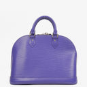 Louis Vuitton Purple/Figue Epi Leather Alma PM Handbag