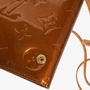 Louis Vuitton Greene Cigarette Case Vernis Shoulder Bag