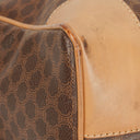 Celine Vintage Macadam Triomphe Brun Resväska