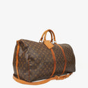 Louis Vuitton Keepall 60 Bandoulière Monogram Canvas Travel Bag