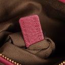 Chloe Marcie Medium Burgundy Leather Satchel