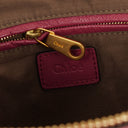 Chloe Marcie Medium Burgundy Leather Satchel