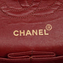 Chanel Double Flap Bag in Quilted Black Lambskin With 24K Gold-Plated Hardware