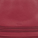 Chloe Marcie Medium Burgundy Leather Satchel