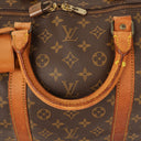 Louis Vuitton Keepall 60 Bandoulière Monogram Canvas Travel Bag