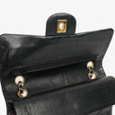 Chanel Double Flap Bag in Quilted Black Lambskin With 24K Gold-Plated Hardware