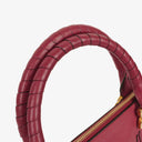 Chloe Marcie Medium Burgundy Leather Satchel