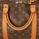 Louis Vuitton Keepall 60 Bandoulière Monogram Canvas Travel Bag