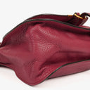 Chloe Marcie Medium Burgundy Leather Satchel