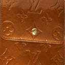 Louis Vuitton Greene Cigarette Case Vernis Shoulder Bag