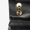 Chanel Double Flap Bag in Quilted Black Lambskin With 24K Gold-Plated Hardware