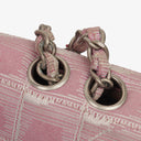 Chanel Pink East West Travel Line Chocolate Bar Flap Bag