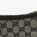 Gucci Black Patent Leather Braided Handle Ring Hobo Bag