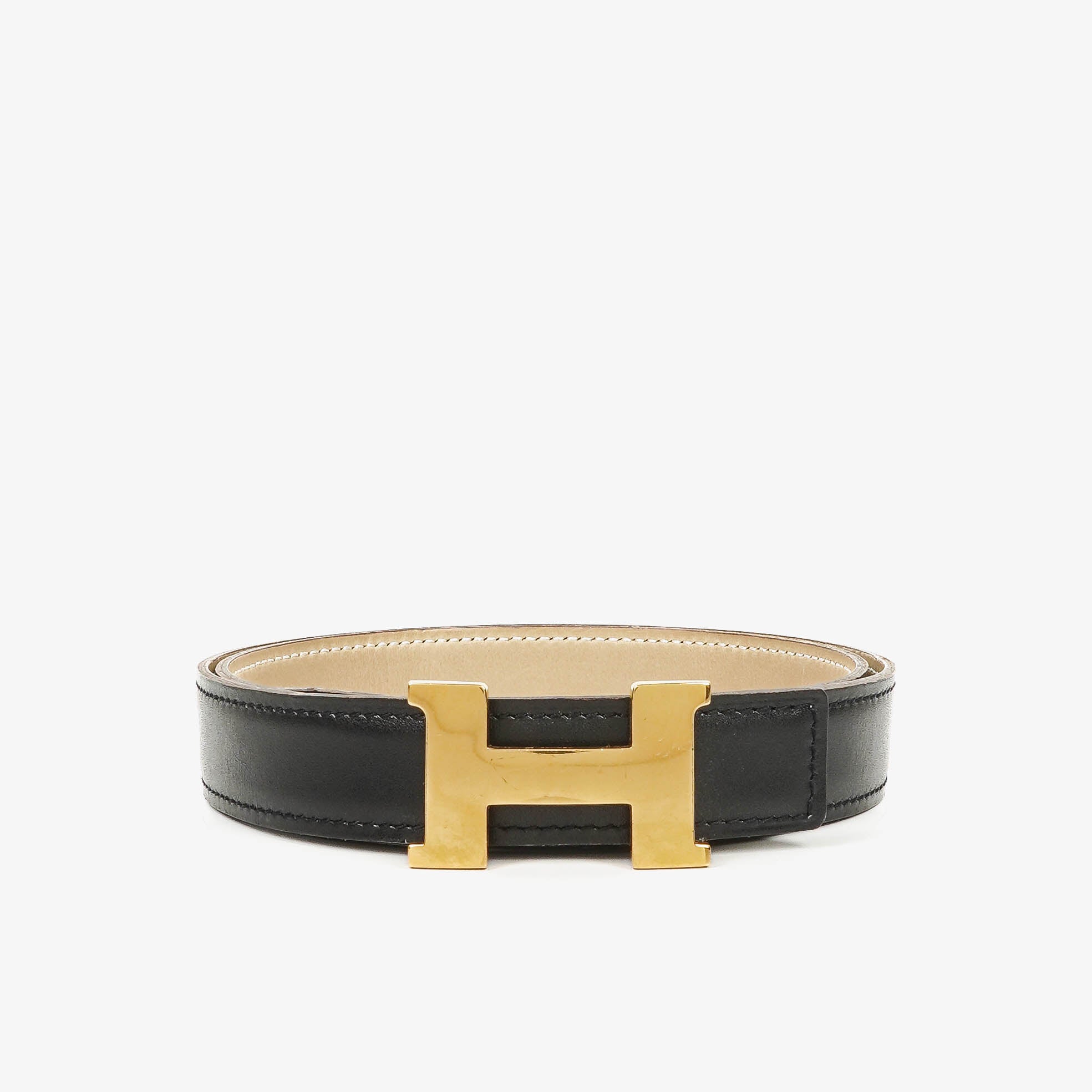 Cinturón Hermes H de cuero 24mm&nbsp;