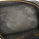 Chanel Black Caviar Leather Vanity Case