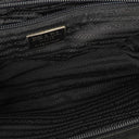 Prada Tessuto Metal Nero Bag