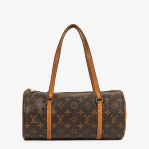 Louis Vuitton Papillon 30 Vintage Monogram Canvas Handbag