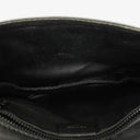 Celine Vintage Black Triomphe Crossbody Bag