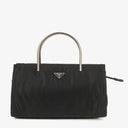 Prada Tessuto Metal Nero Bag
