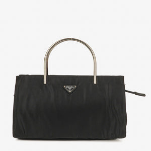 Prada Tessuto Metal Nero Bag