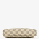 Louis Vuitton Pochette Accessoires Damier Azur Clutch Handbag