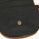 Celine Vintage Black Triomphe Crossbody Bag