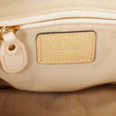 Chloe Paraty Small Eggshell Leather Bag