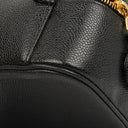 Chanel Black Caviar Leather Vanity Case